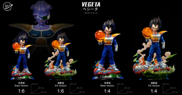 White Hole Studio - Namek Series - Pride Prince Saiyan - Shoulder Armor Combat Suit Vegeta Statue - Image 6