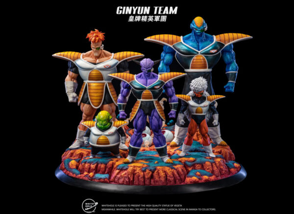 White Hole Studio - Dragon Ball - Ginyu Force The elite group of mercenaries employed by Frieza Statue - Image 5