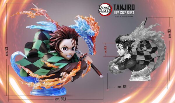 Korekushon Studio x Kyojin Studio - Demon Slayer: Kimetsu no Yaiba - Tanjiro Statue - Image 4