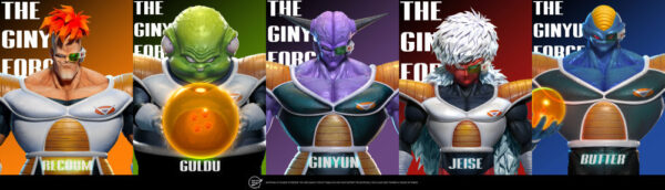 White Hole Studio - Dragon Ball - Ginyu Force The elite group of mercenaries employed by Frieza Statue - Image 8